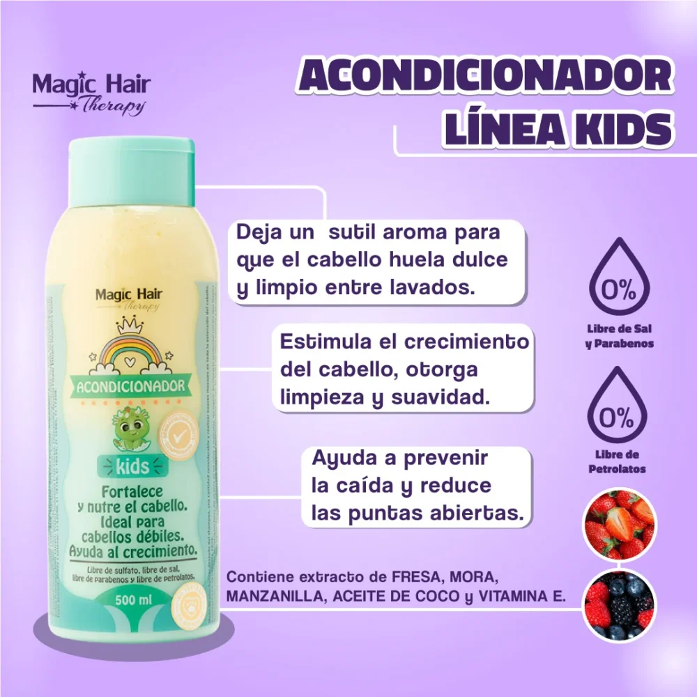 Acondicionador Kids Magic  Hair - Imagen 2