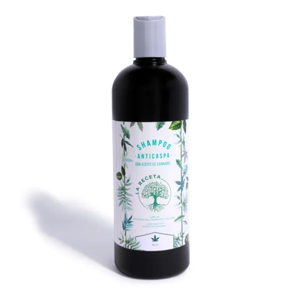 Shampoo Anticaspa CBD (500 ml) La Receta