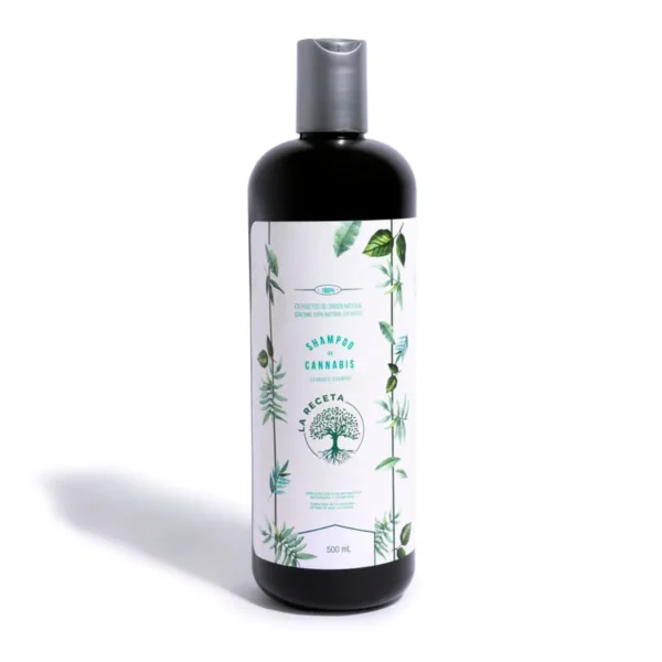 Shampoo de Cannabis Seco-Argan (500 ml) La Receta
