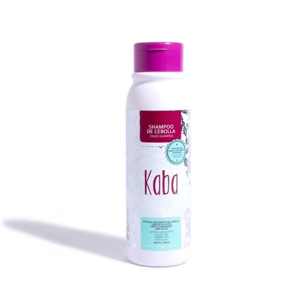Shampoo de Cebolla (500 ml) Kaba