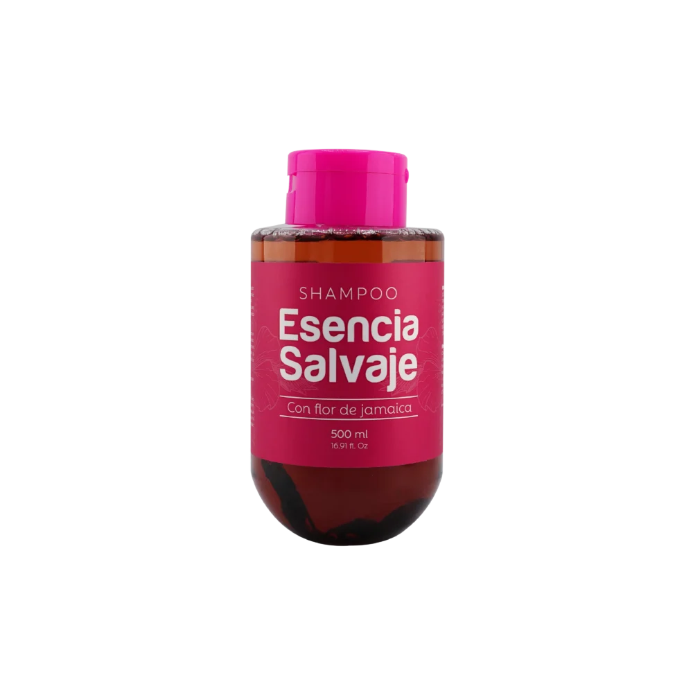Shampo Esencia flor de jamaica Fruto Salvaje