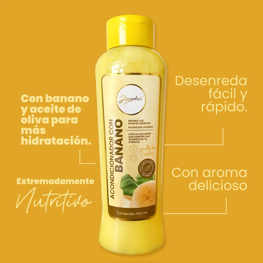 Acondicionador con Banano Anyeluz - Imagen 2