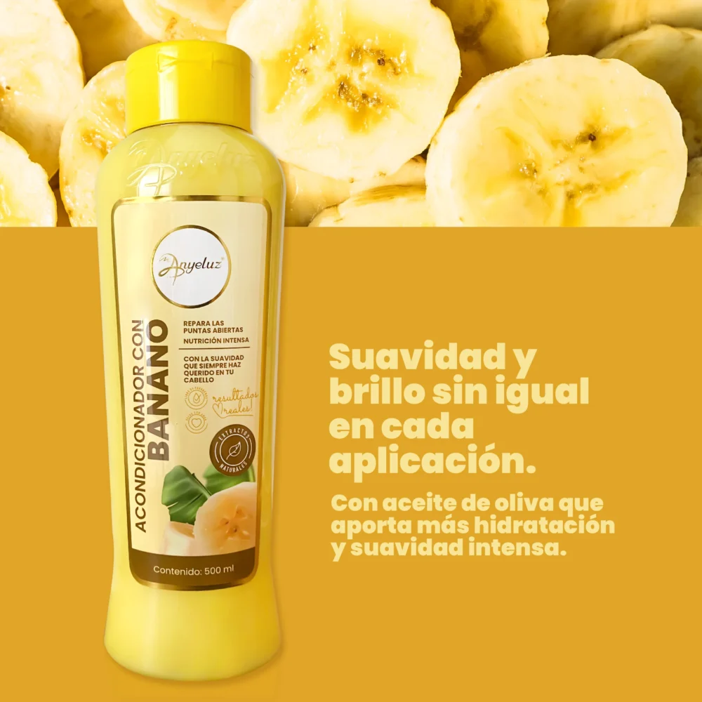 Acondicionador con Banano Anyeluz - Imagen 3