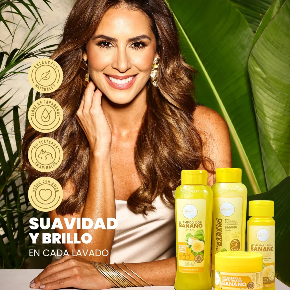 Acondicionador con Banano Anyeluz - Imagen 4