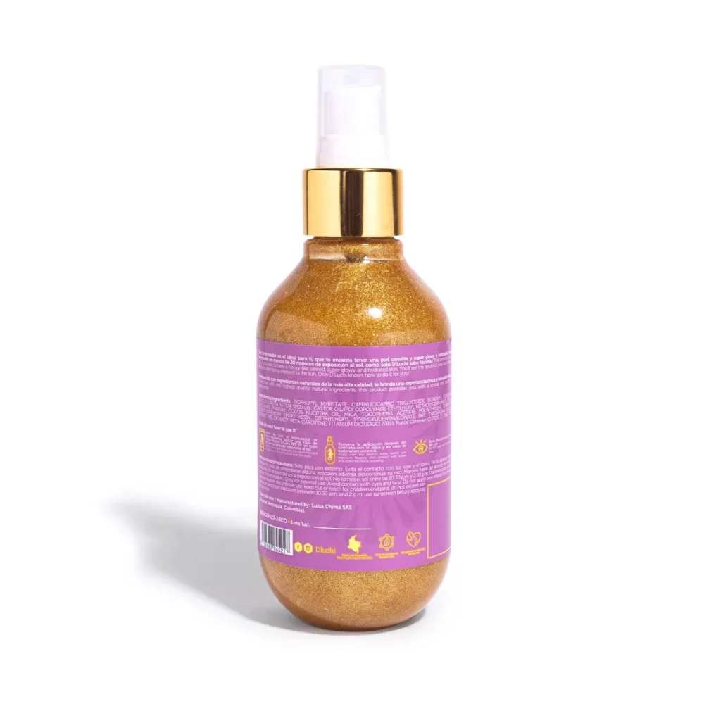 Bronceador Chocolate y Miel D'Luchi - Imagen 4