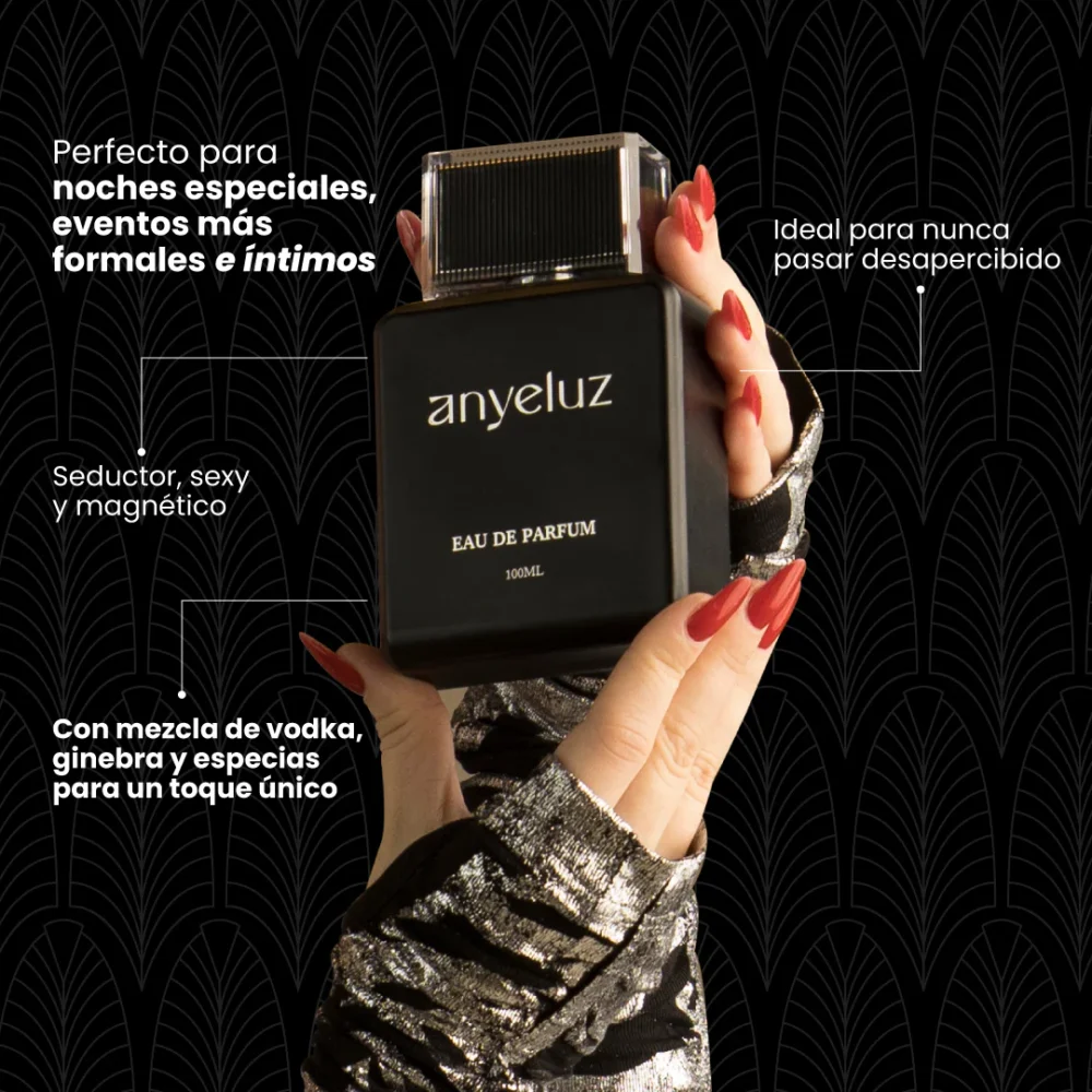 Perfume Black Hombre Anyeluz - Imagen 2
