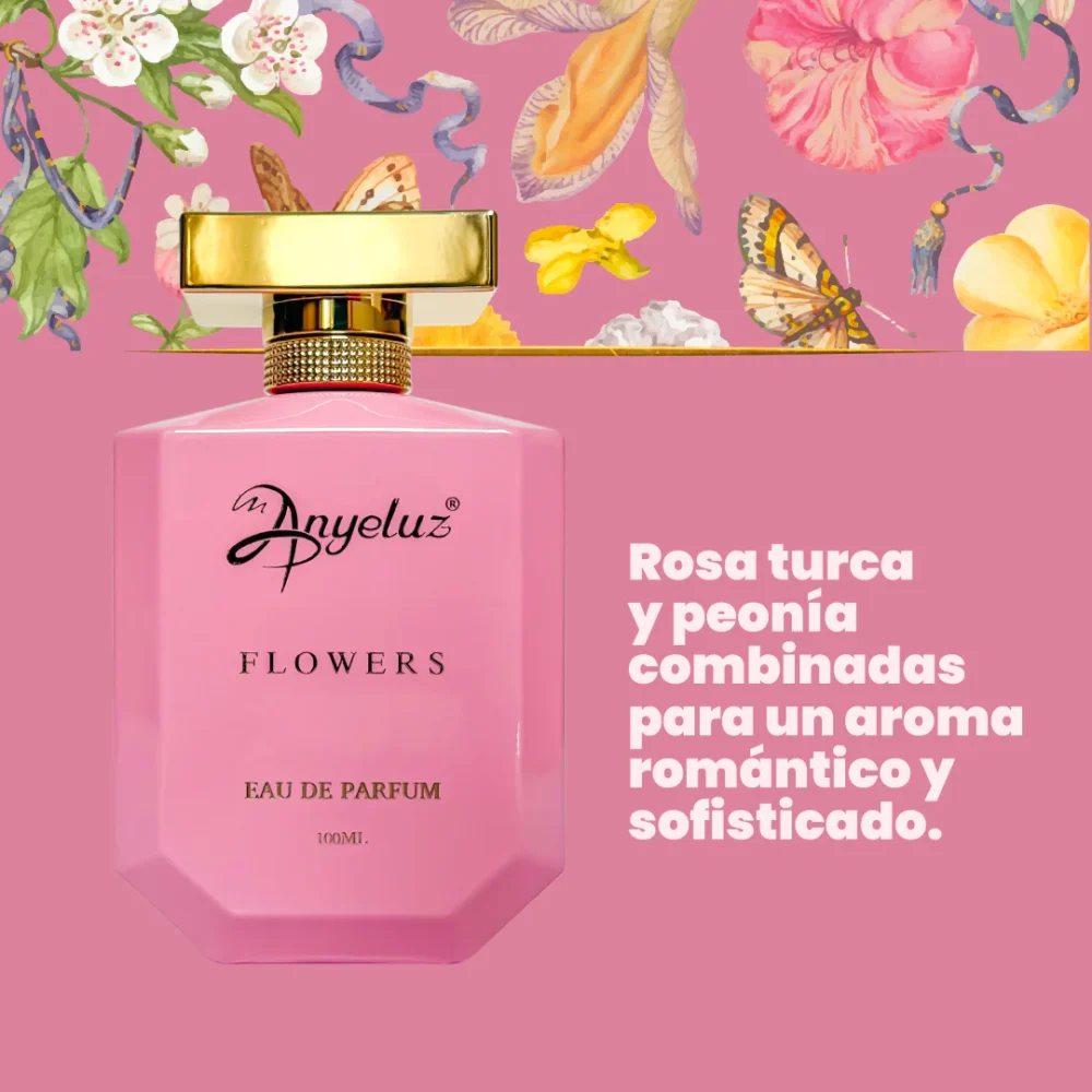 Perfume Flowers Mujer Anyeluz - Imagen 3