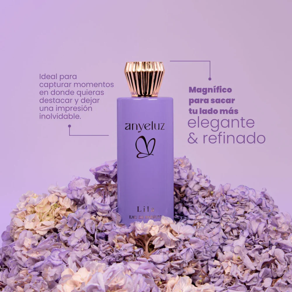 Perfume Lila Unisex Anyeluz - Imagen 2