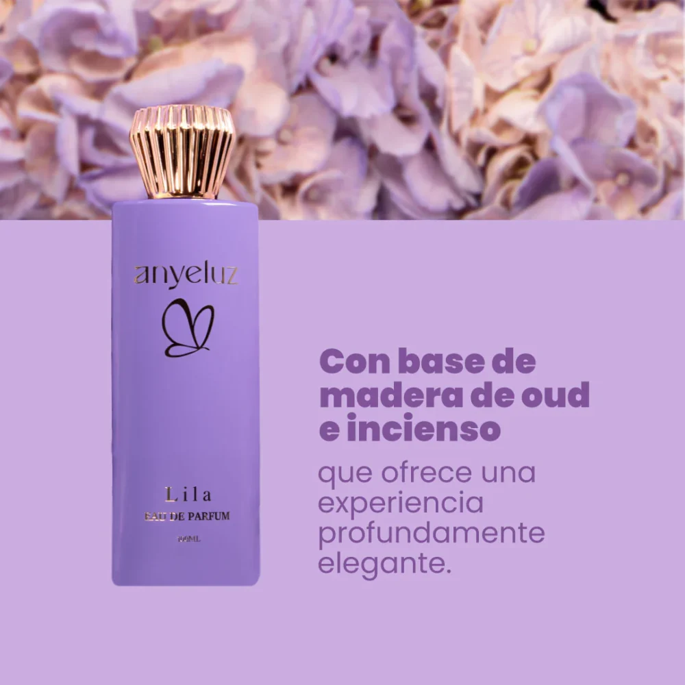Perfume Lila Unisex Anyeluz - Imagen 3