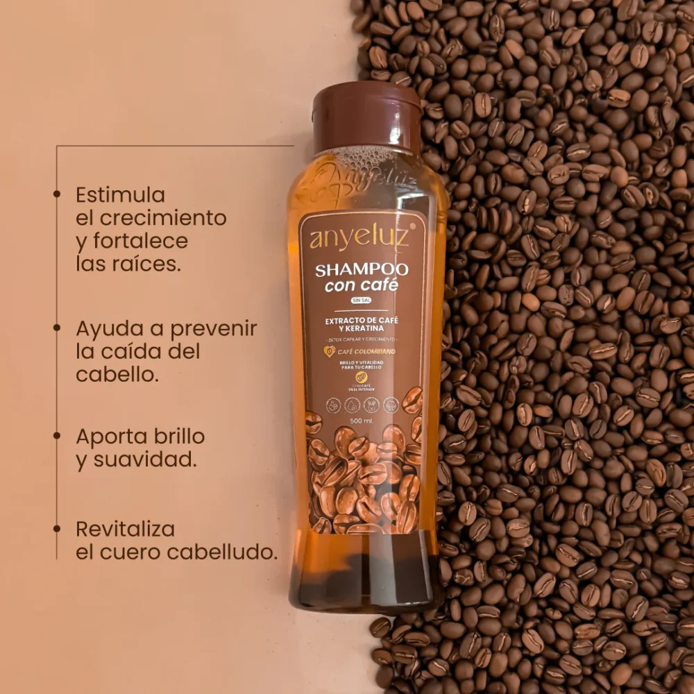 Shampoo con Café Anyeluz - Imagen 2