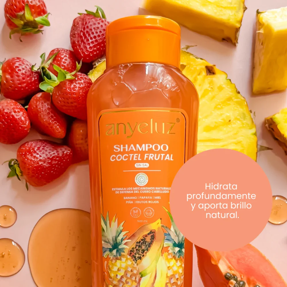 Shampoo Cóctel Frutal Anyeluz - Imagen 4