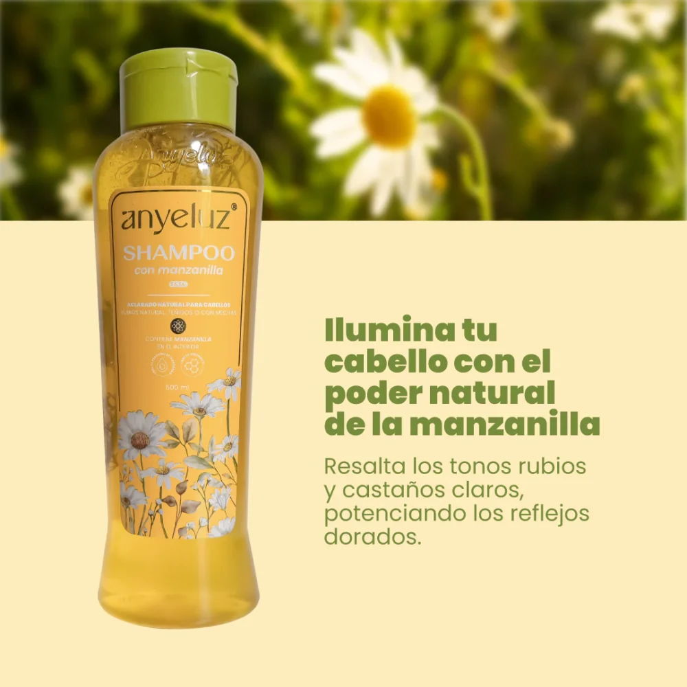 Shampoo con Manzanilla Anyeluz - Imagen 3