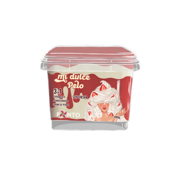 PONTO MI DULCE PELO SOY CRESPA 390GR