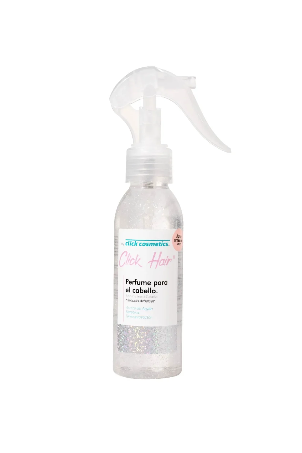 Perfume Transparente. Click Hair