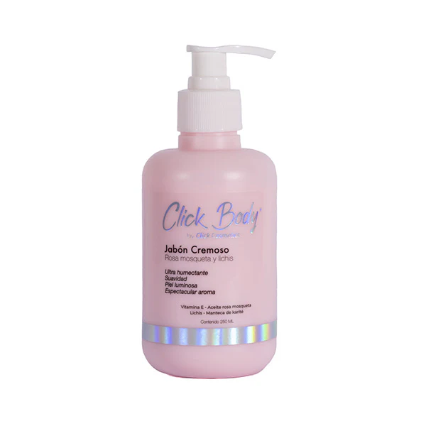 Jabón cremoso de Rosas x250 ml. Click Hair