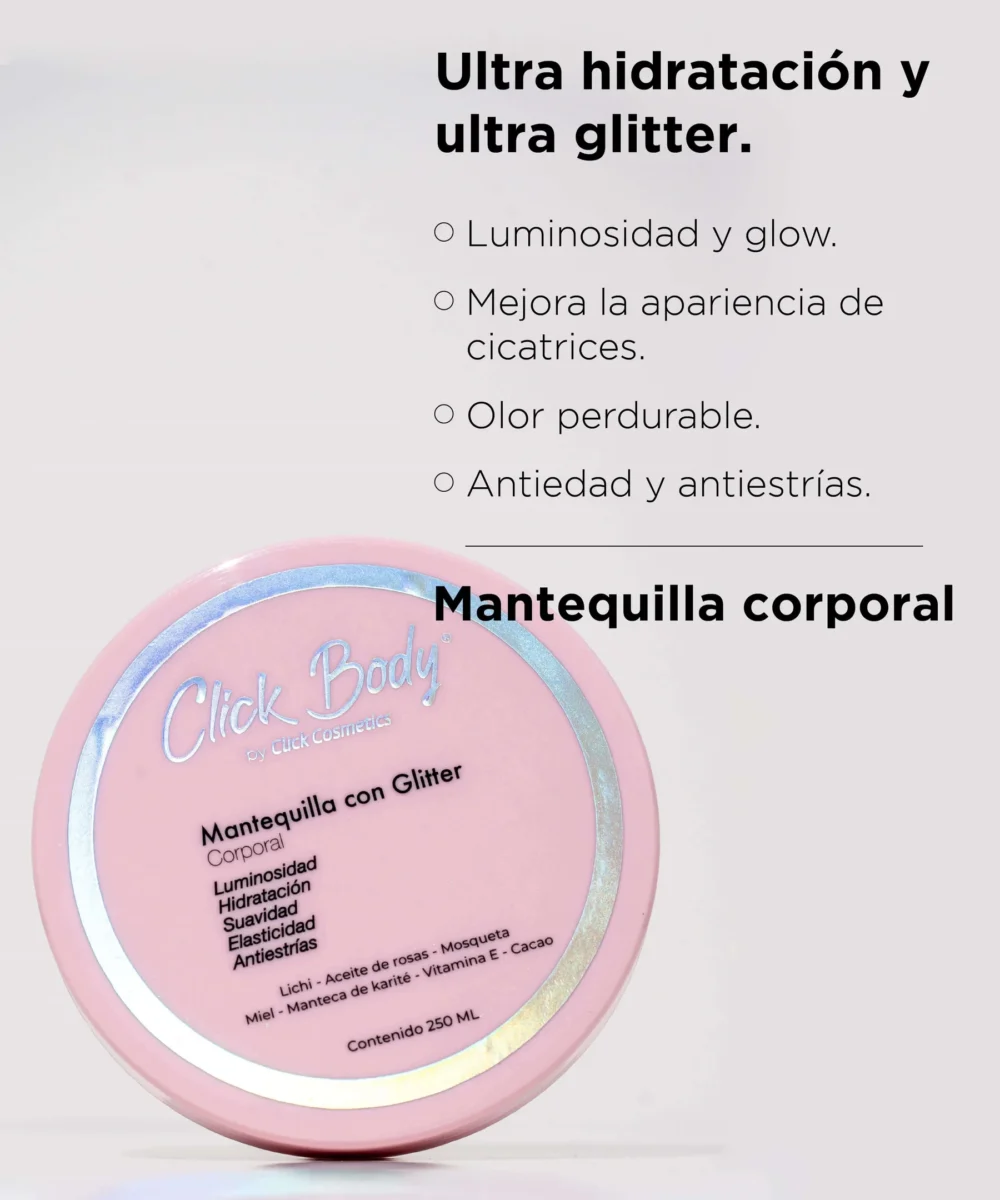 Mantequilla corporal x250 ml. Click Hair - Imagen 3
