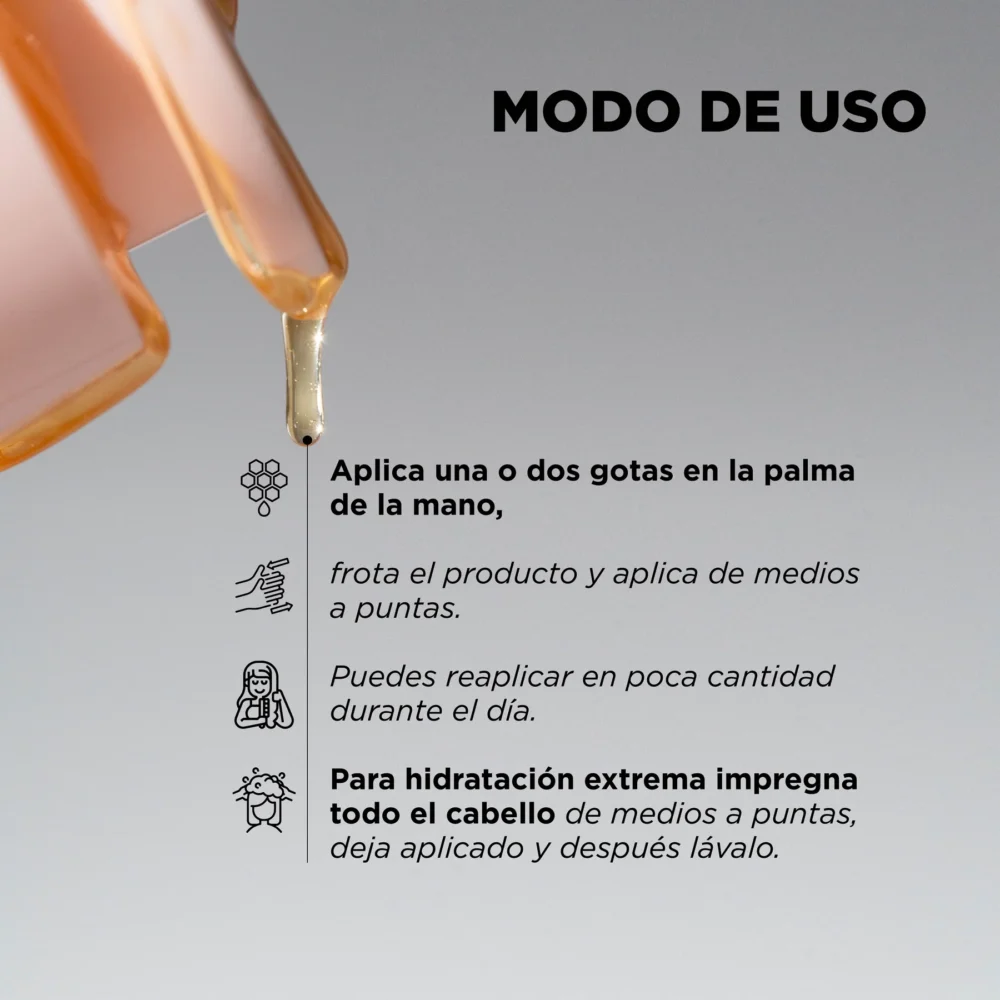 Miel para el cabello x 50ml. Click Hair - Imagen 2
