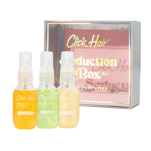 Perfume Mini x Citricos (naranja, amarillo, verde). Click Hair