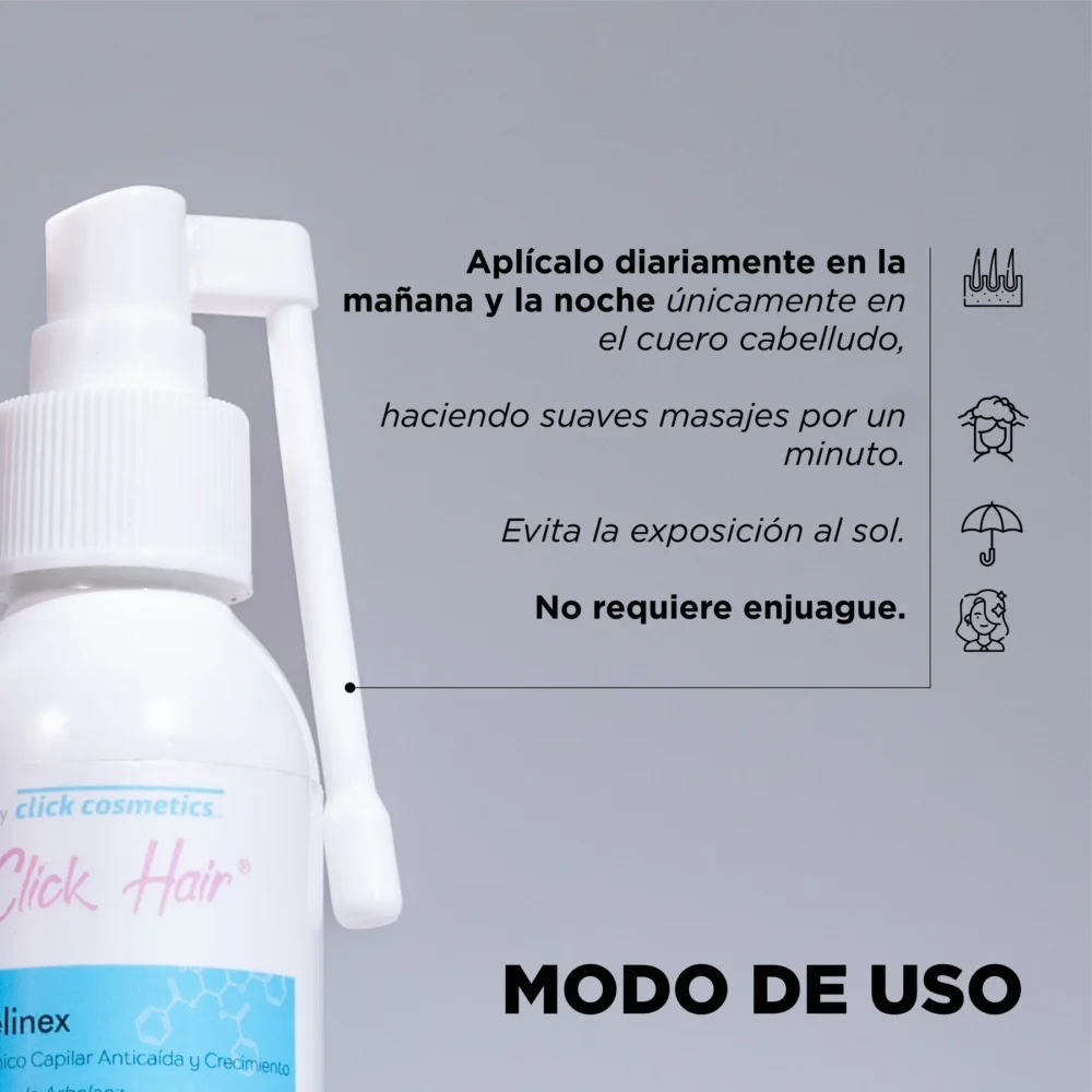 Tónico capilar x 120ml. Click Hair - Imagen 2